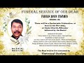 Funeral of FABIAN JESUS TAVARES | 9am 07-11-24 | Ajuda Church Ribandar