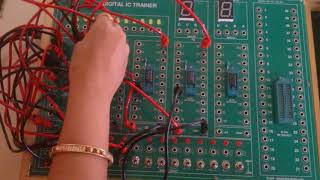 Full Adder using IC 74138