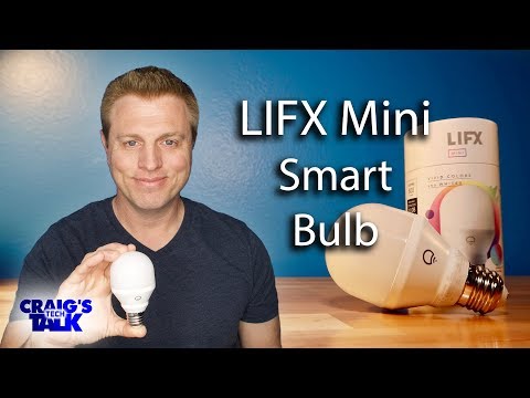 LIFX Mini Color Bulb – My new favorite smart bulb – setup and testing