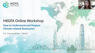 HKGFA Workshop on How to Understand and Prepare Climate-related Disclosures