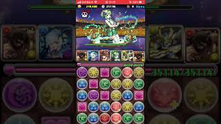 【パズドラ】ランダン龍楽士杯34万7000点王冠狙いの立ち回り動画【記事用】