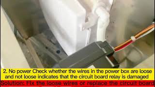 Ice Machine E05 Error Checking Method