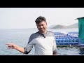 पानी में तैरता🌊हुआ पैसों💵 कि पेटी । cage culture fish farming system in khuta ghat bilaspur ।