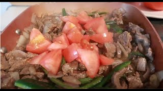 SAUTEED BEEF (TIBS) in 5 minutes /ለጋ ጥብስ በ5 ደቂቃ (See recipe below in the description box) ETHIOPIAN