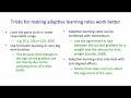 lecture 6.4 — adaptive learning rates for each connection neural networks for machine learning