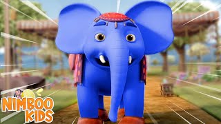 Hathi Mama Kahan Chale, हाथी मामा, Best Elephant Song and Hindi Rhymes