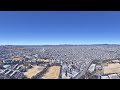 google earth 360°動画で豊橋市上空を空中散歩してみた【4k 360°】