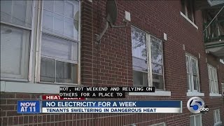 Cleveland tenants complain about lack of electricity