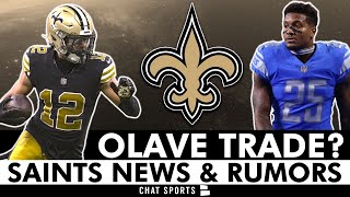 INSANE Chris Olave Trade Rumors To The Steelers | Saints Roster News & Trade Rumors Ft. Will Harris