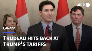 Canada hits back at Trump's tariffs, announces own | AFP