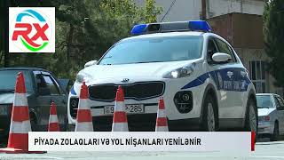 Şəki DYP və Siqnal İdarəsi yollarda hərəkətin təhlükəsizliyi məqsədi ilə nişanlanma tədbiri keçirir