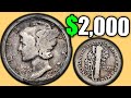 Doubled Die Dime Coins Worth Thousands of Dollars!