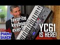 YAMAHA YC61 STAGE KEYBOARD - Demo & Review