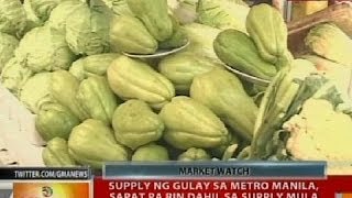 BT: Supply ng gulay sa NCR, sapat pa rin dahil sa supply mula sa ibang lalawigan