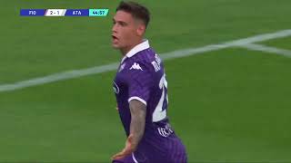 Highlights Fiorentina vs Atalanta 3-2  (Koopmeiners, Bonaventura, M. Quarta, Lookman, Kouame)