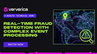 3 Minute Technical Demo Detect Fraud In Real Time With Complex Event Processing