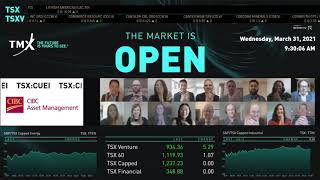 CIBC Asset Management Virtually Opens The Market, March 31, 2021