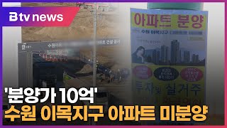 '분양가 10억' 수원 이목지구 아파트 미분양...장기화 우려