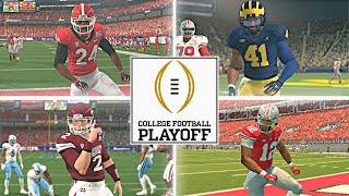 Putting The Right 16 Teams In A CFB Playoff Tournament 🫣| NCAA Football 23
