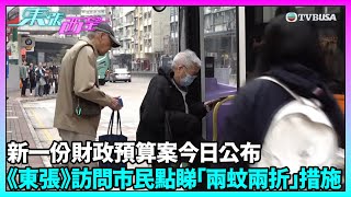 東張西望｜新財政預算案調整長者搭兩元車優惠，市民對十元或以上車費會改為兩折計算有何看法？｜TVBUSA｜民生