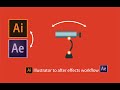 Illustrator to After Effects Workflow | Vector Icon Animation Design