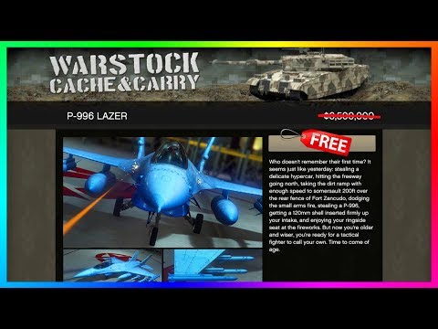 How To Save $6,500,000 On NEW GTA Online DLC Vehicle P-996 Lazer (FREE GTA 5 Online DLC Fighter Jet) How To Save $6,500,000 On NEW GTA Online DLC Vehicle P-996 Lazer (FREE GTA 5 Online DLC Fighter Jet)
