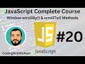 JavaScript Complete Course|| #20 Window scrollBy & scrollTo Methods|| CodingWithRohani