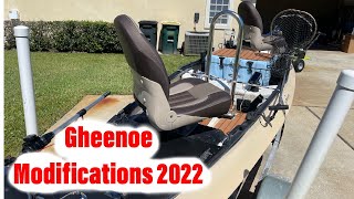 Gheenoe Modifications