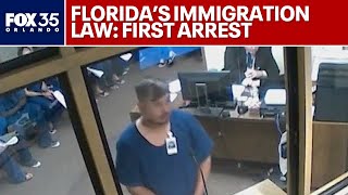 First person arrested under Florida’s new immigration law