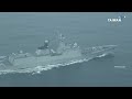 taiwan reports surge in chinese navy ships during live fire drill taiwanplus news