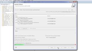 Installing Eclipse PHP Development Tools