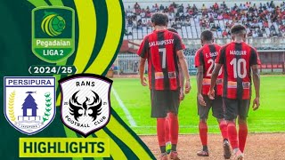 LIVE PERSIPURA VS RANS FC LIGA 2 INDONESIA.