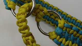 Zugstopp Halsband aus Paracord für Vierbeiner - Paracord Flechten Anleitung in Deutsch auch als Blog