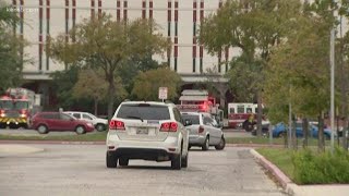 Fire inside San Antonio College building