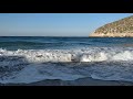 asmr apollonas naxos relaxing sound of waves greece