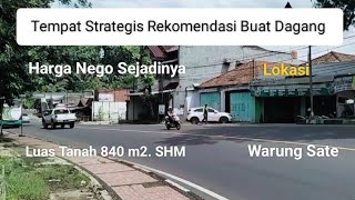 Dijual Kios Dan Rumah, Lokasi Strategis Pinggir Jalan Propinsi Dekat Perkotaan