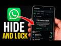 How to HIDE & LOCK WhatsApp Chats | Lock WhatsApp Chat with Secret Code