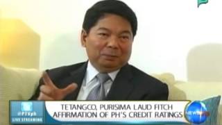 NewsLife: Tetangco, Purisima laud Fitch affirmation of PH's credit ratings || Mar. 18, 2015