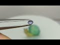 ちょっと珍しいオーバルカット☆ベニトアイト 0.058ct