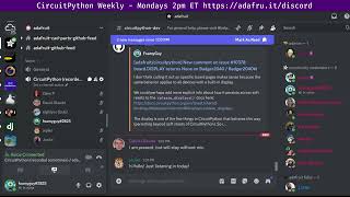 CircuitPython Weekly Meeting for May 27, 2025 @circuitpython #circuitpython #adafruit
