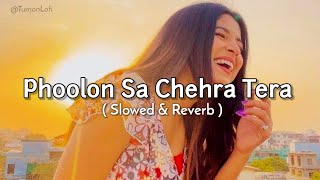 Phoolon Sa Chehra Tera - Slowed & Reverb | Udit Narayan | 90s hindi Song Lofi Version