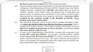 IGNOU |ക്രെഡിറ്റ് ട്രാൻസ്ഫർ എന്താണ്?എങ്ങനെയാണ്?എപ്പോഴാണ്?ആർക്കാണ്?| What is credit transfer?| How?