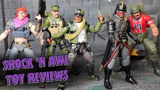 Zandar! Leatherneck! Alpine! Iron Grenadier! (and Bazooka!) Hasbro G.I. Joe Classified Toy Review