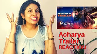 Acharya Trailer Reaction - Megastar Chiranjeevi, Ram Charan | Koratala Siva | Mani Sharma | Niranjan