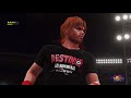 【wwe2k18】 ～夢の対決シリーズ～「突然の思いつきで…すいません！」