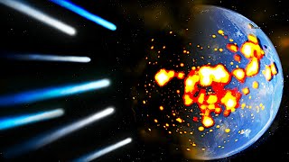 Muitos cometas caindo na Terra! Universe Sandbox 2