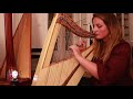 Maroon 5 - Memories (Harp Cover)