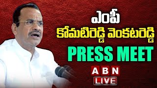 🔴LIVE : Minister Komatireddy Venkat Reddy Press Meet | ABN Telugu