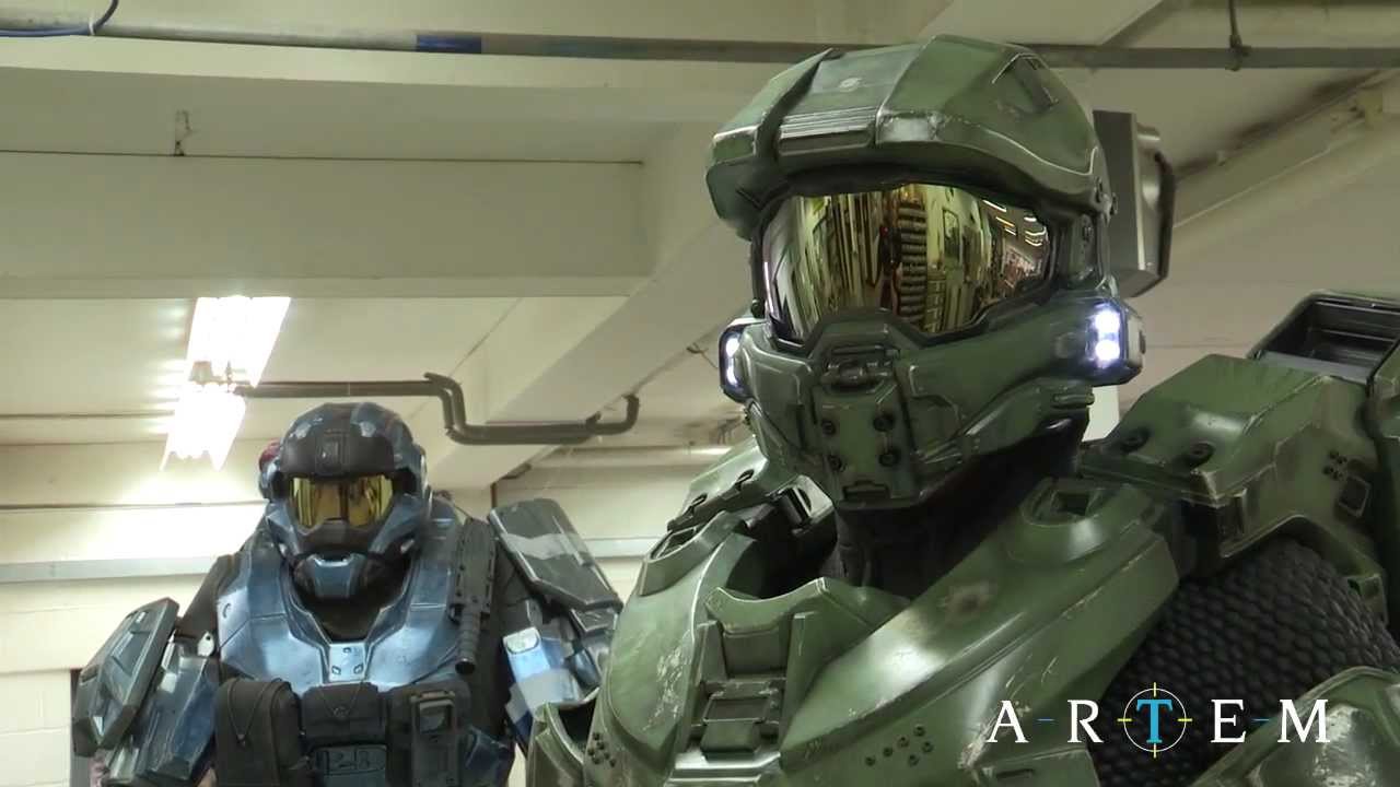 Halo 4 Master Chief Armour: Making Of - YouTube