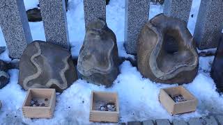 令和7年2月10日　金蛇水神社の雪景色